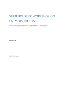 Stakeholders Workshop on Farmers Rights- Inputs and Recommendations from Stakeholders.pdf