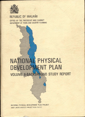 National Physical Development Plan Volume 2 1987